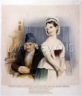 Frets: OLD MAN/YOUNG WIFE C1850