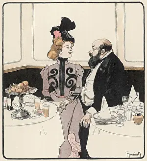 Proposition: Old Man - Young Woman - 1908