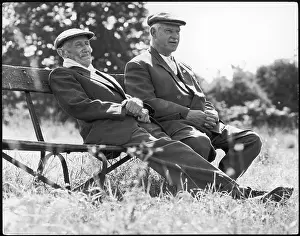 Breather: OLD MEN ON PARK BENCH