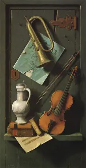 Harnett: Old Models, still life