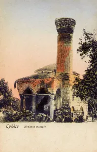 Nov15: Old Mosque and old Ottoman Graveyard at Ephesus