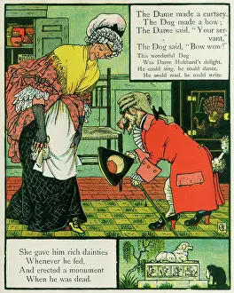 Curtsey: OLD MOTHER HUBBARD