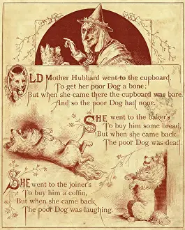 Hubbard: Old Mother Hubbard: went to the cupboard