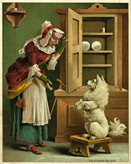 None: Old mother hubbard: went to the cupboard