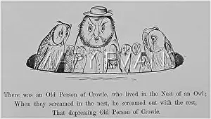 Crowle: Old Person of Crowle, Edward Lear