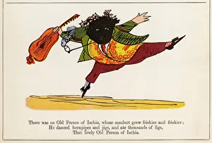 Figs: Old Person of Ischia, Edward Lear