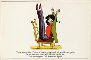 Hated: Old Person of Spain, Edward Lear