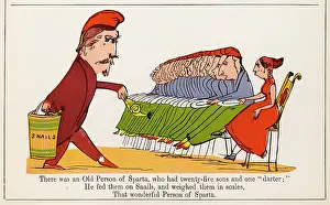Weighed: Old Person of Sparta, Edward Lear