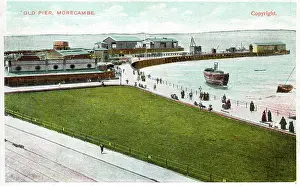 Morecambe: Old Pier, Morecambe, Lancashire