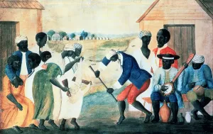 Banjo: The Old Plantation 1800. Anonymous 19th century