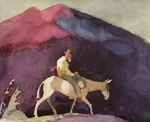 Prospector: Old Prospector on Mule