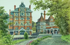 Llandrindod: Old Pump House and Hotel, Llandrindod Wells, Powys, Wales