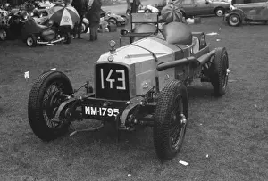 Seater: Old Racing Car at a Rally