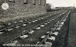 Winsford: Old railway track at Winsford, Cheshire