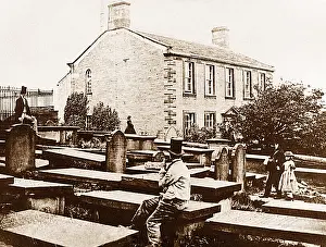 Parsonage: Old Rectory Haworth early 1900's