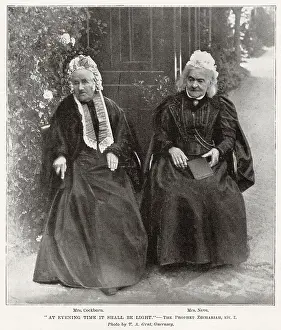 Longevity: Two very old residents of Guernsey