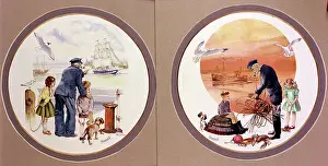Mends: Old Sailor and his Grandchildren