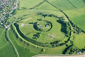 Hillfort: Old Sarum, Salisbury, Wiltshire