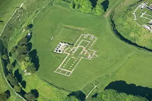 Hillfort: Old Sarum, Salisbury, Wiltshire