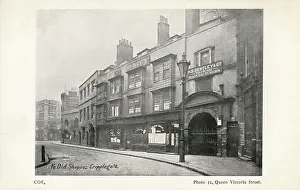 Cripplegate: Old Shops on Cripplegate, London