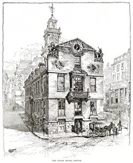 1713: Old State House, Boston, USA