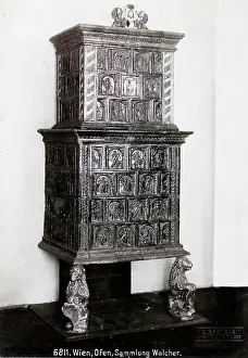 Stoves: Old stove in Vienna