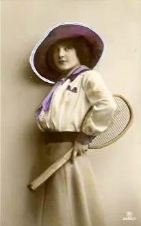 Brim: Old Style Tennis Player