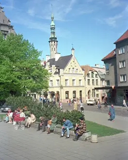 Tallinn: Old part of Tallinn, 1990