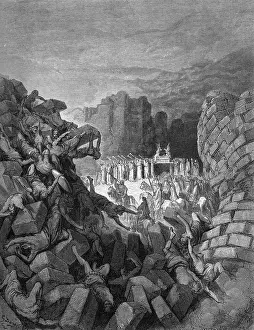 Tumbling: Old Testament bible scene: Siege of Jericho