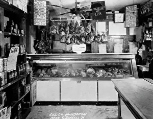 Refrigeration: Old-Time Butcher Display Case