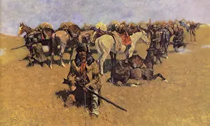 Remington: An Old Time Plains Fight
