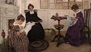 Betts: Old-Time Sewing-Room