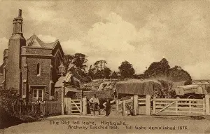 Roadworks: The Old Toll Gate, Highgate