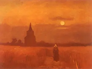 Looming: The Old Tower in the Fields, by Van Gogh