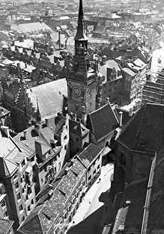 Marienplatz: Old town Hall in Munich