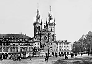 Theologist: The Old Town Square in Prague, 1922