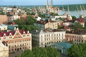 Vyborg: Old part of Vyborg, 1993