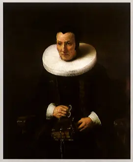 1647: An Old Woman with a Book