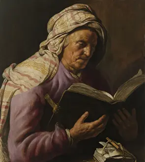 Lievens: Old Woman Reading
