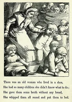 Whipped: The old woman who lived in a shoe