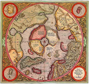 1595: Old World Map 1595