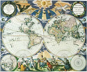 1666: Old World Map 1666