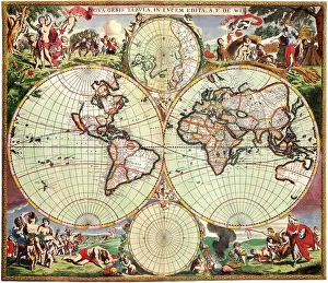 1675: Old World Map 1675