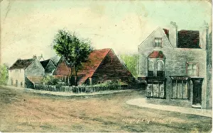 Chiswick: Old Young's Corner 1880, Goldhawk Road, Chiswick, England