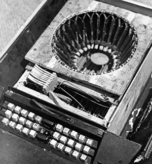 Typewriter: The oldest German typewriter from 1864