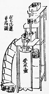 Waterclock: Oldest Water Clock Illustration
