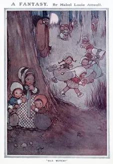 Fearful: Ole Witch by Mabel Lucie Attwell
