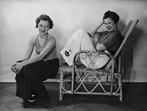 Actually: Olga Chekhova and her daughter, 1935
