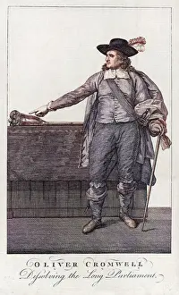 Dissolving: OLIVER CROMWELL
