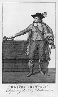 Dissolving: OLIVER CROMWELL